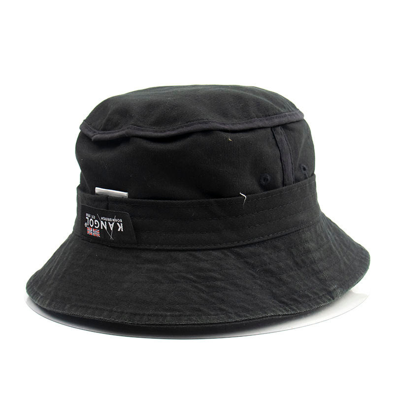 Fashion Men Bucket Fisher Solid Color Bucket Hat Fisherman Hat