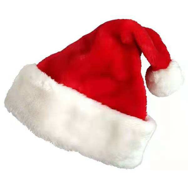 Good-Looking Adult Kids Santa Clasuse Hats Red Lighting Christmas Cap For Christmas Day