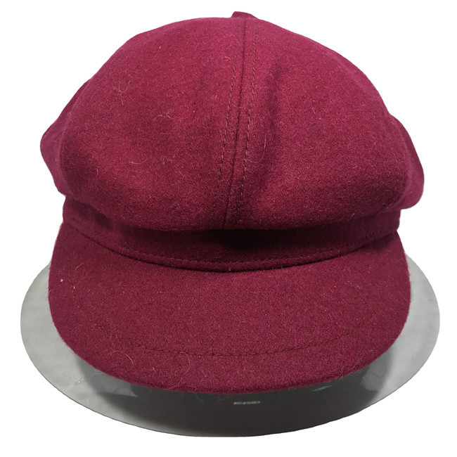 Popular Customized fashion winter woolen cap cap for girls