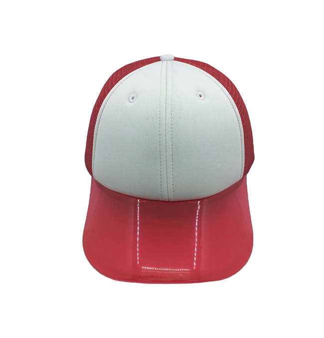 Hot Sale High Quality Transparent Plastic Visor Summer Mesh Trucker Caps