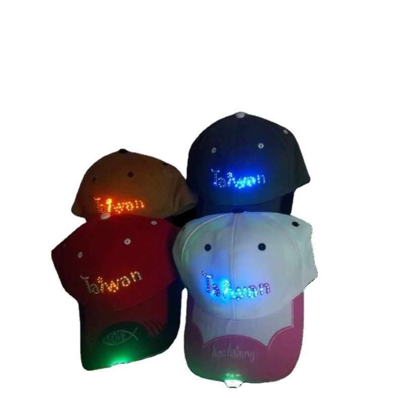 2022 trendy designed led caps /led caps and hats lights cap