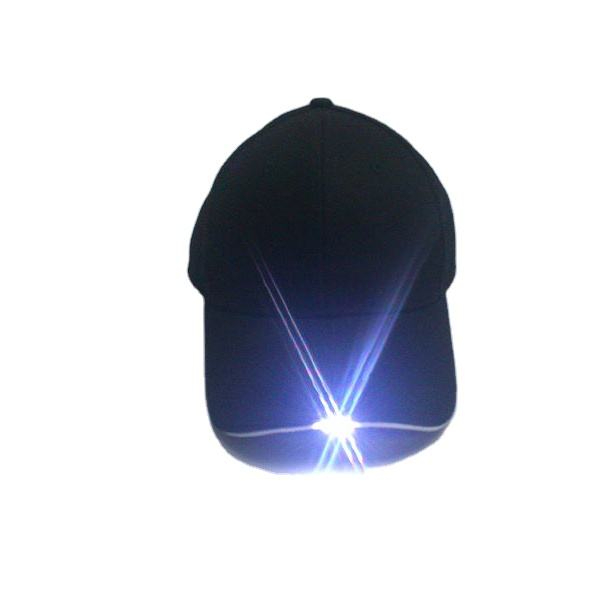 High Quality blank baseball cap with built-in led light