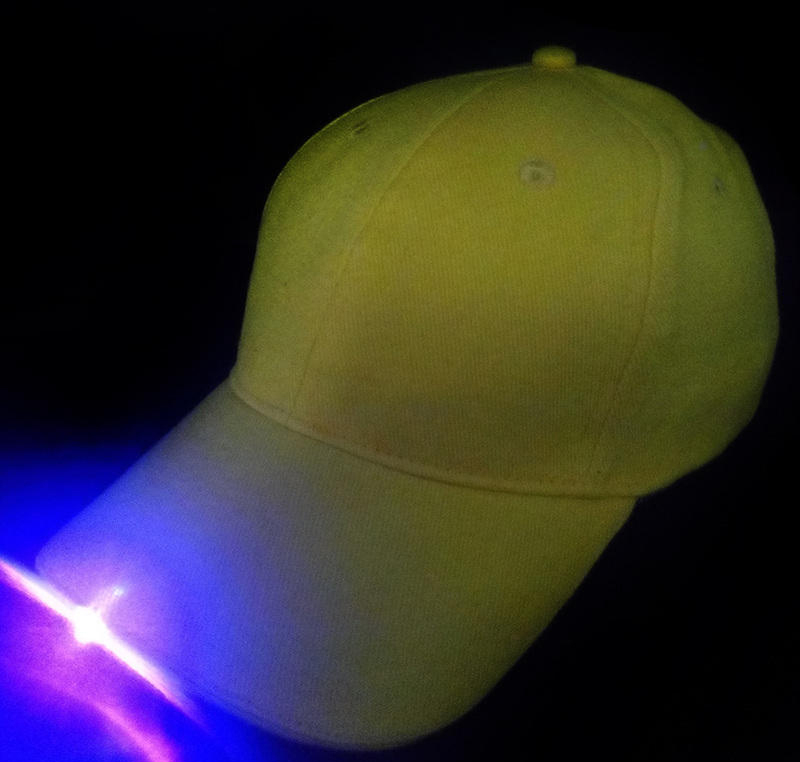 Customized cheaplight fishing baseball hat with built-in led light led baseball cap