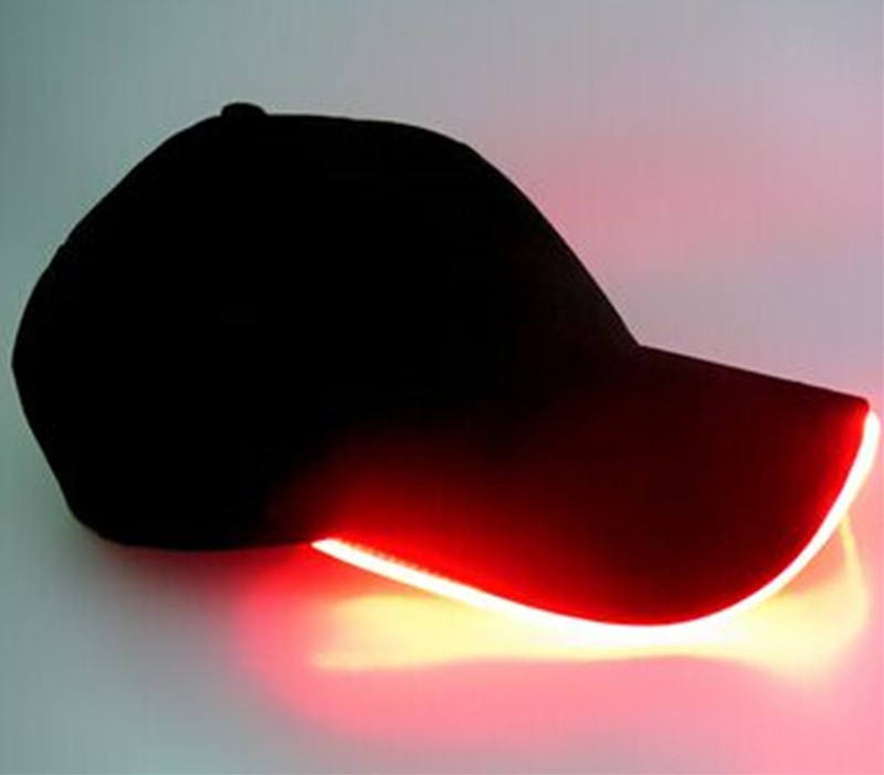 Hard Hat With Led Light Baseball Cap With Hight Quality Built-In Led Light Cap lights cap neon trucker hat