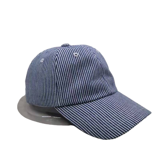 Modern classic packaging can be customized men's father hat striped solid color fisherman hat customization