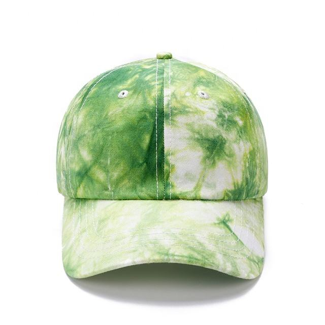 Bulk Cheap Price Fancy Design Sports Green Hat Cap Baseball 6 Panel 100% Cotton Baseball Cap cachuchas de beisbol