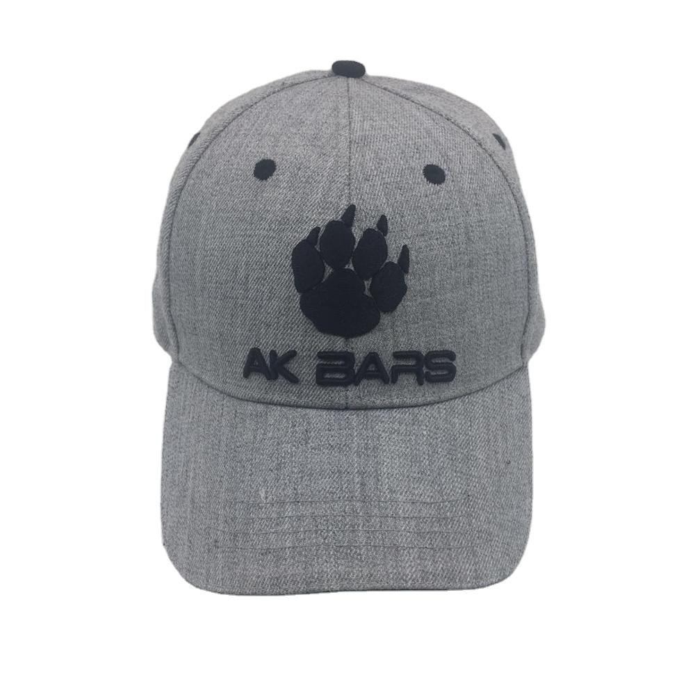 Wholesale white blank custom logo 3d embroidered patches caps hats mens snapback hats baseball cap with your own logo