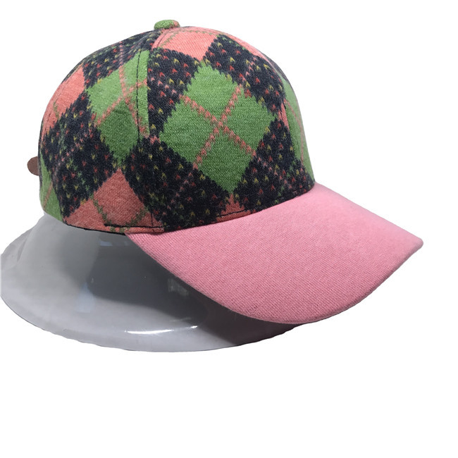 Eco-Friendly Design colorful womens embroidered baseball cap panel