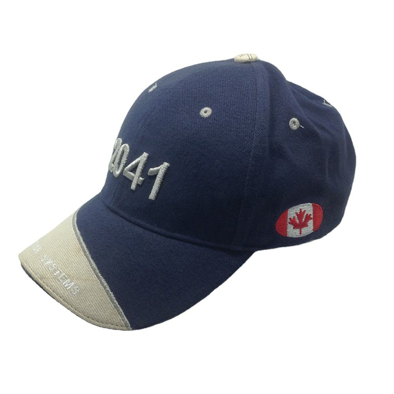 Summer 100% cotton outdoor sports cap 3D Embroidered with fabric chapter baseball cap high quality cap