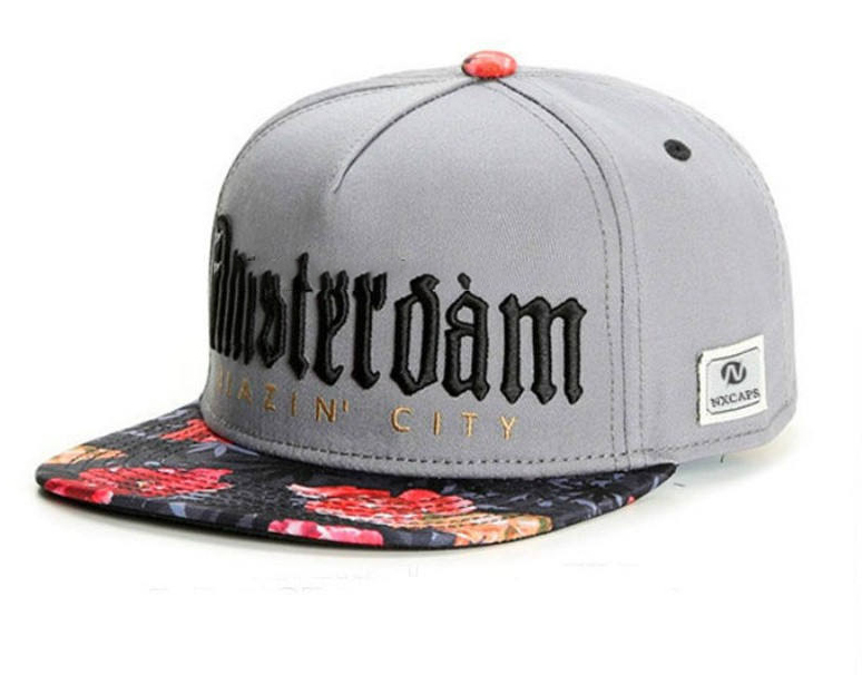 Full printing Bill Snapbacks And Sublimated Printed Brim Hip Hop Caps