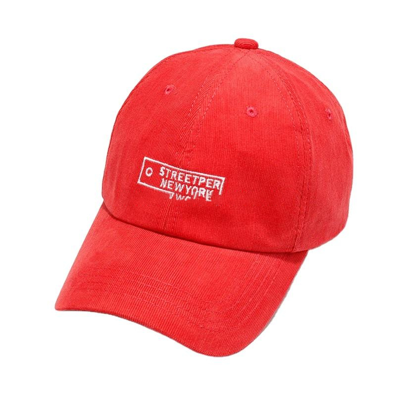 Customizable baseball custom embroidery logo men's durable washed baseball cap