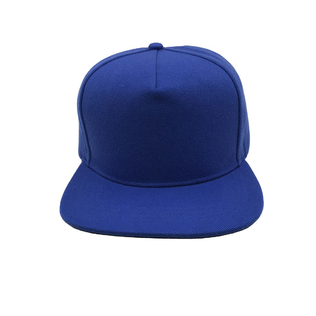 KaiHong Caps high quality acrylic fashion blue sublimation blank snapback hats