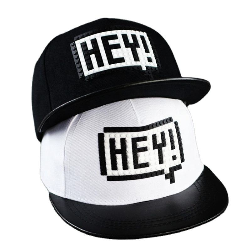 2021Hip hop hat flat brim sports cap mesh cap 5 panel hats solid + sublimation prints