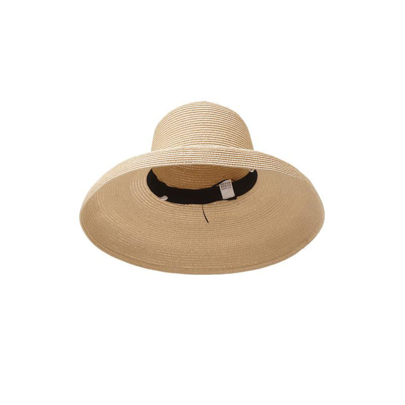 Customized Wholesale Women's Big Brim Sun Hat Straw Hat Summer Beach Hat